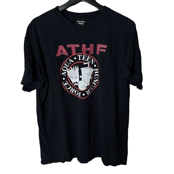 Y2K Aqua Teen Cartoon Network T Shirt Large - Picture 1 of 4